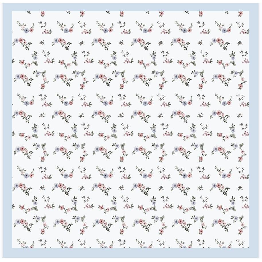 ผ้าฝ้าย VOILE FIELD 45 ผ้าคลุมฮิญาบ ทรงสี่เหลี่ยม พิมพ์ลาย ราคาถูก