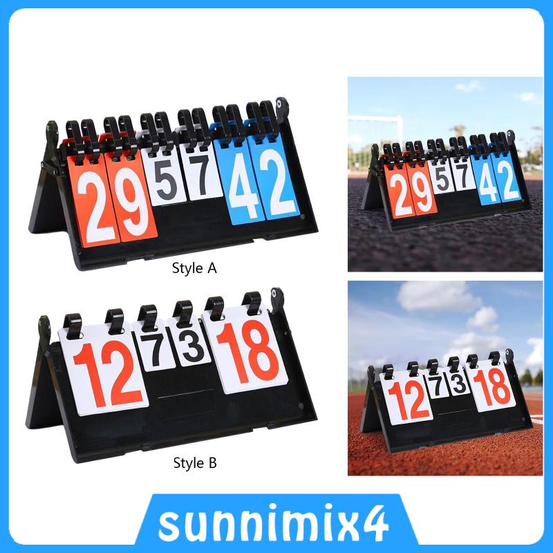 [H2Sports] Flip Score Board Table Scoreboard Score Counter Numbers Scoreboard Score Card