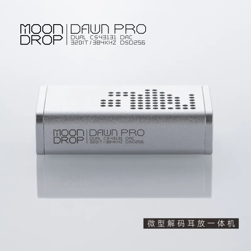 Moondrop DAWN Protable USB DAC/AMP Dual CS43131 DAC 32Bit/384kHz DSD256 ถอดรหัส Heasphone เครื่องขยายเสียง