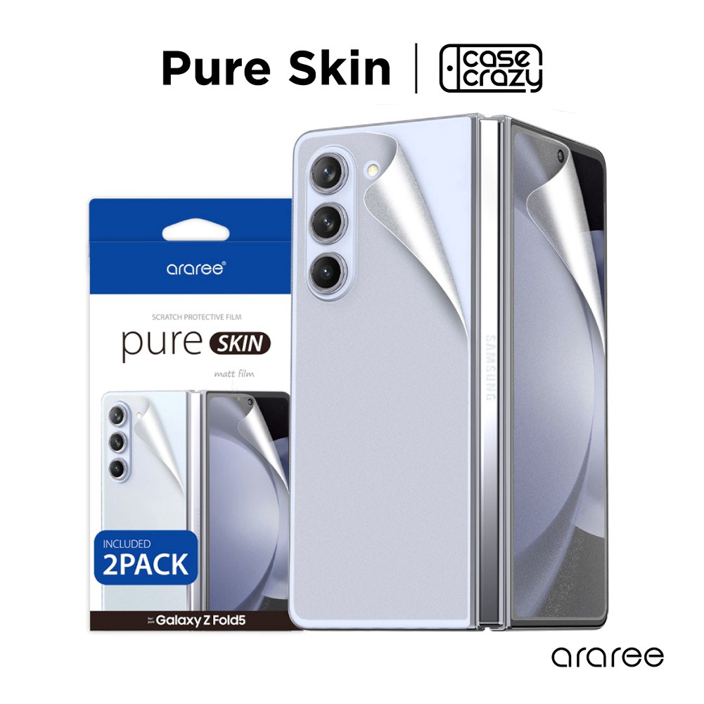 ARAREE รุ่น Pure Skin ฟิล์มกันรอยด้านนอก Galaxy Z Fold5