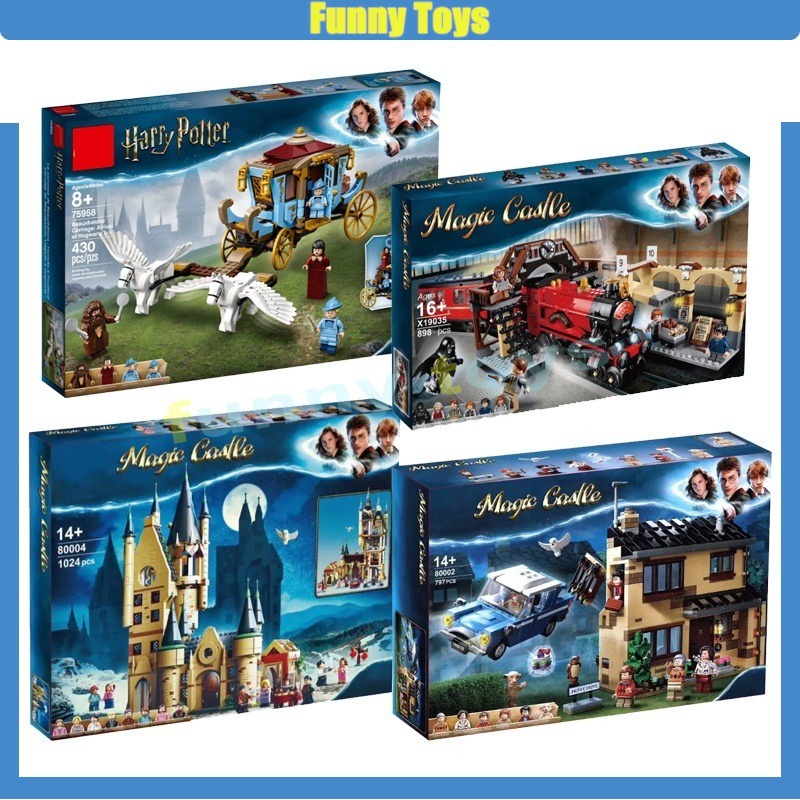 ของเล่นตัวต่อ Harry Potter series of 76399 75952 40289 เสริมการเรียนรู้ สําหรับเด็ก และผู้ใหญ่ ของขวัญ