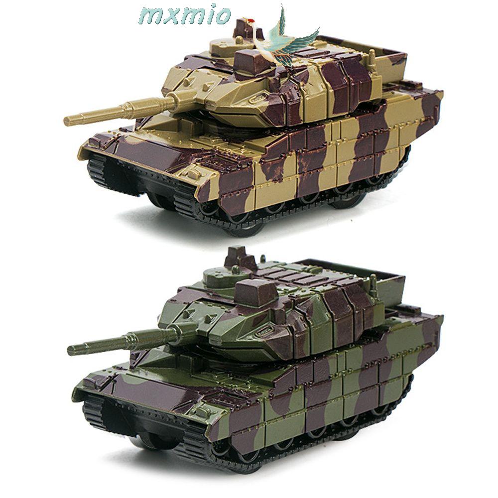 Mxmio ชุดโมเดลรถถังทหารคลาสสิก ขนาดเล็ก ของเล่นเสริมการเรียนรู้เด็ก