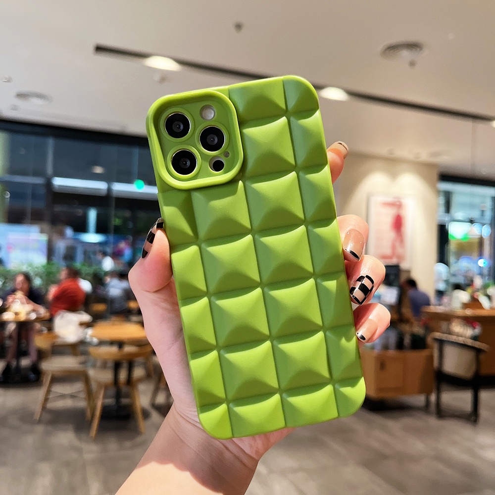 ลายสก๊อต Case for IPhone 11 เคสไอโฟน TPU เคสซิลิโคน for ไอโฟน 11 14 13 12 11 Pro Max 7 8 Plus X XS เคสกันกระแทก