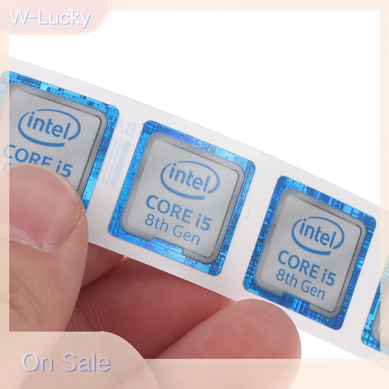 สติกเกอร์โปรเซสเซอร์ CPU Xeon i3 i5 i7 Celeron Intel 8th Generation สําหรับแล็ปท็อป