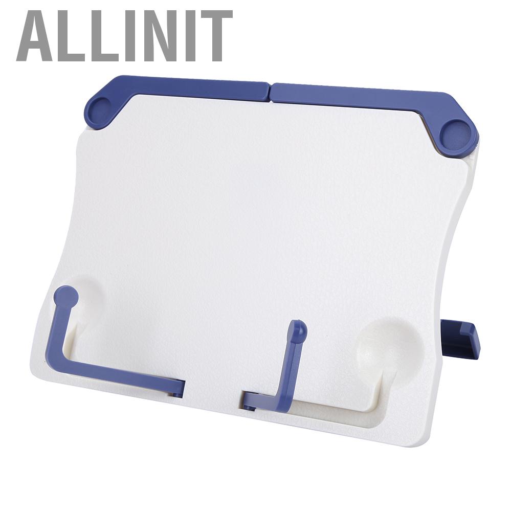 Allinit Book Stand Adjustable Portable Reading Plastic Fashionable For