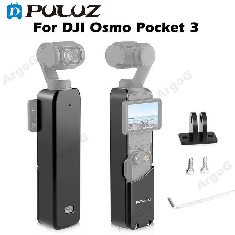 Puluz เคสกรอบโลหะ สําหรับ DJI Osmo Pocket 3