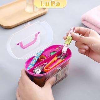 LuPa DIY อุปกรณ์เย็บผ้า ด้าย เข็ม ครบเซ็ท ขนาดพกพา คละสี Sewing set