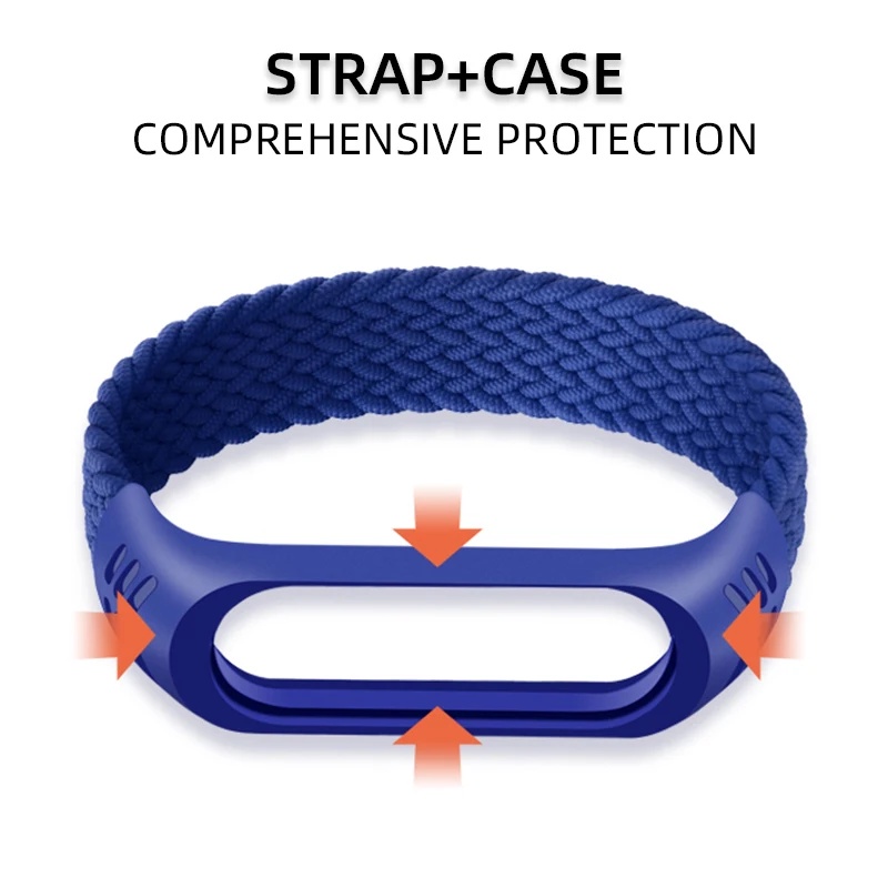 Miband4 miband5 pulseira para xiaomi mi banda 7 3 cinta pulseira pulseira para mi banda 6 5 alça de