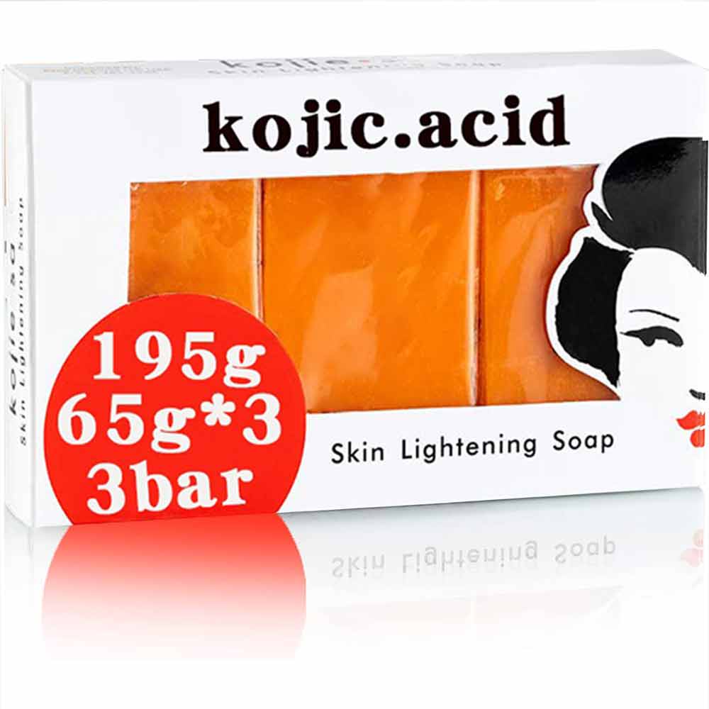 Kojic acid soap papaya soap (Kojic soap 65g*3 [three pieces])