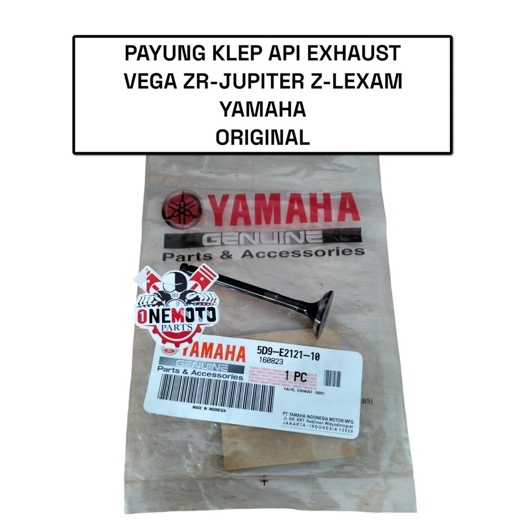 วาล์ว EXHAUST UMBRELLA VEGA ZR JUPITER Z LEXAM YAMAHA 5D9-E212-10 เดิม
