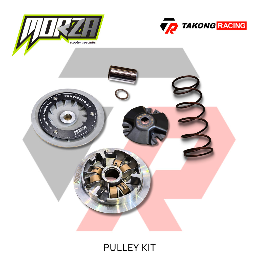 Morza Racing Hurricane Pulley Kit - NVX V1 / NVX V2 / NMAX V1 / NMAX V2