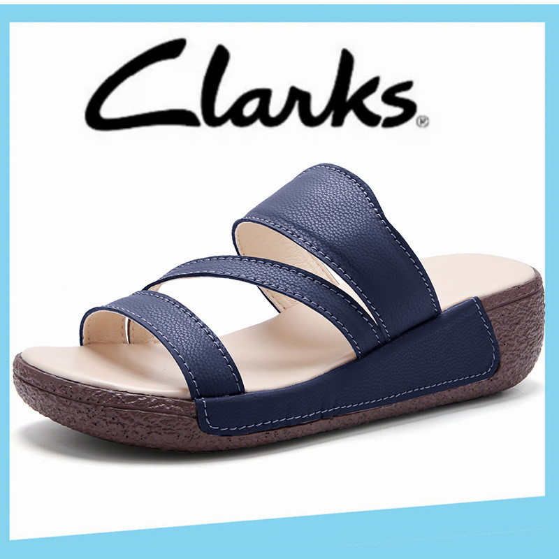 Clarks รองเท้าผู้หญิง Clarks ผู้หญิง Clarks รองเท้าแตะ รองเท้าผู้หญิง รองเท้าส้นแบน รองเท้าแตะ Clark
