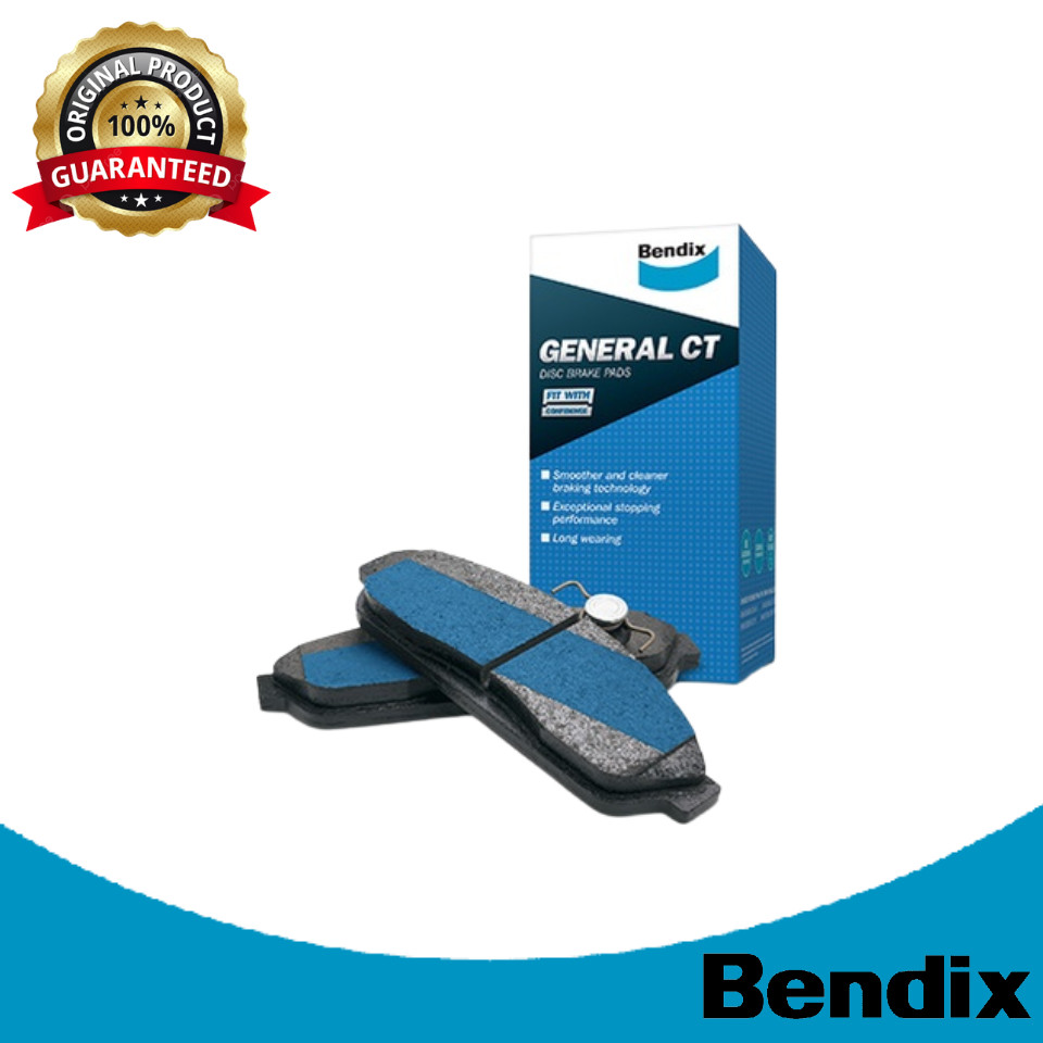 ผ้าเบรคหน้า Bendix General CT (DB1363GCT) - Subaru Impreza EJ15 EJ16 EJ18 EJ20 Legacy EJ18 EJ20