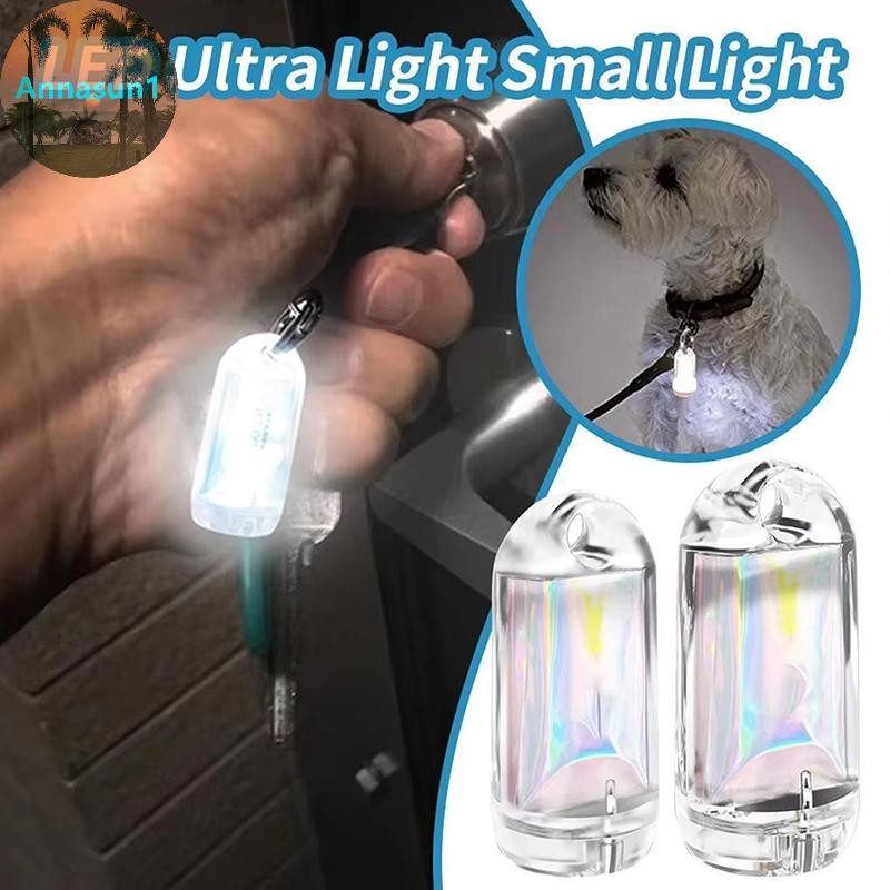 Annasun ไฟ LED USB ชาร์จไฟฉายกันน้ําขนาดเล็กไฟ LED ความสว่างสูงพวงกุญแจพ็อกเก็ตสําหรับ Camping Walking TH