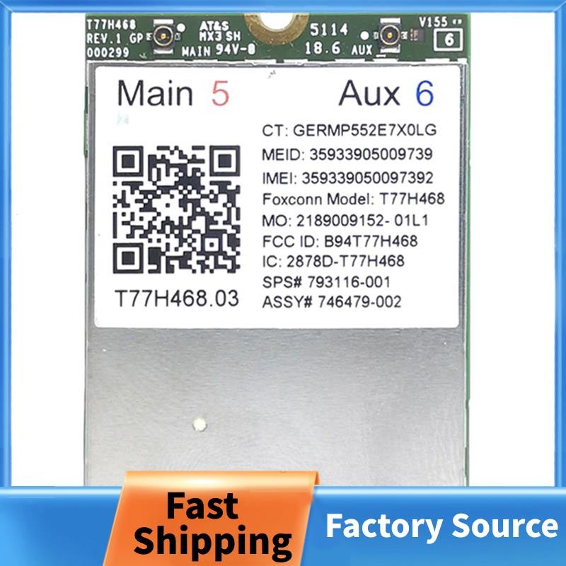 โมดูล 4G LT4211 T77H468 GOBI5000 LTE/EV-DO/HSPA+การ์ดWAN :793116-001 สําหรับ LT4211 Elitebook 740 75