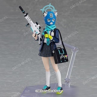 ฟิกเกอร์ เวอร์ชั่นพรีเมียม ขยับได้ figma567#碧蓝档案砂狼白子小仓唯 ฟิกเกอร์การ์ตูน เครื่องประดับ ของเล่น