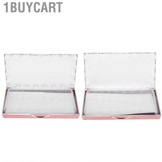 1buycart Fake Nail Storage Box  Flexible Operation Portable Durable Good Sealing Performance for Shop