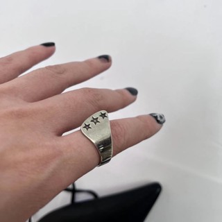 [Unique Ring] LONSLAN ACC แหวนแฟชั่น ลายดาว สไตล์เรโทร