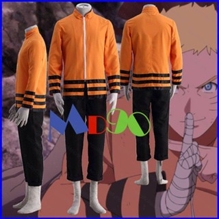 Yt1 เสื้อแจ็กเก็ตคอสเพลย์นารูโตะ Uzumaki Naruto Uchiha Sasuke สําหรับปาร์ตี้ฮาโลวีน TY1