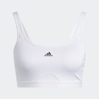 adidas เทรนนิง สปอร์ตบราซัพพอร์ตระดับสูง adidas TLRD Move ผู้หญิง สีขาว HF2245