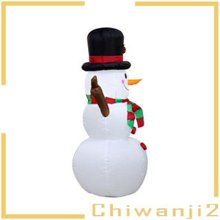 [Chiwanji2] โคมไฟ LED รูปสโนว์แมน ขนาดใหญ่ สําหรับตกแต่งคริสต์มาส กลางแจ้ง