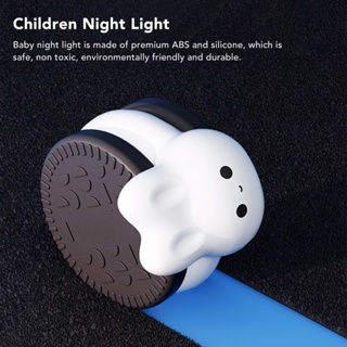 HJ001 กระต่าย Night Light น่ารัก Eye Protection โคมไฟกลางคืน LED สำหรับตกแต่งห้องนอนของขวัญวันเกิด