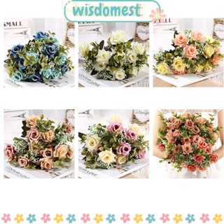 Wisdomest ช่อดอกไม้ Diy สําหรับตกแต่งห้องนั่งเล่น 2 ชิ้น