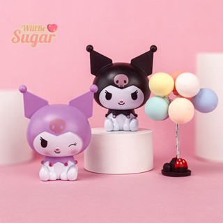 SANRIO [WillBesugarT] ของเล่นตุ๊กตาการ์ตูนสุนัข เพนกวิน ซานริโอ้ ซินนาม่อนโรล คุโลมิ สตรอเบอร์รี่ หมี น่ารัก สําหรับตกแต่งเค้กวันเกิด [ใหม่]