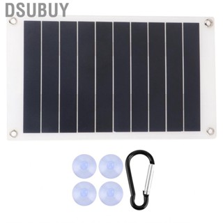 Dsubuy Solar  Panel 10W For Outdoor Travel Climbing