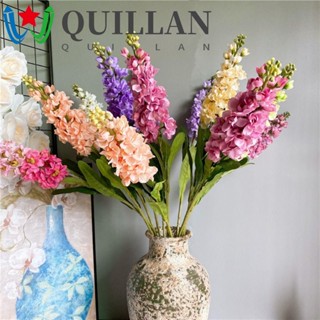 Quillan ช่อดอกไวโอเล็ต ไฮยาซินประดิษฐ์ ผ้าไหม ขนาดใหญ่ 80 ซม. DIY