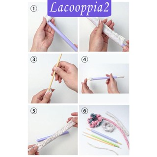 [Lacooppia2] ชุดเครื่องมือถักโครเชต์ 3 ชิ้น