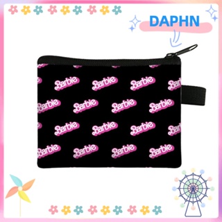 Daphs กระเป๋าใส่เหรียญ ลายการ์ตูนบาร์บี้ เจ้าหญิงน่ารัก แบบพกพา สําหรับเดินทาง