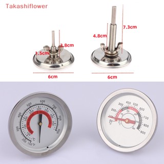 ( Takashiflower ) อุปกรณ์ทําอาหารสแตนเลส แบบมืออาชีพ 10-500℃ (50-900℉เครื่องวัดอุณหภูมิเตาอบ บาร์บีคิว สําหรับย่าง