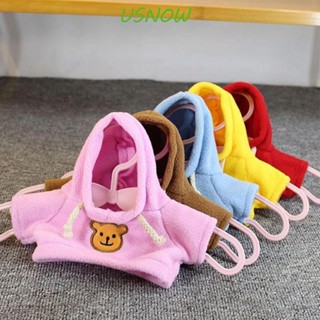Usnow เสื้อผ้าตุ๊กตาเป็ด ตุ๊กตาหมีเท็ดดี้ สุนัข เป็ด สีเหลือง ของเล่นสําหรับเด็ก