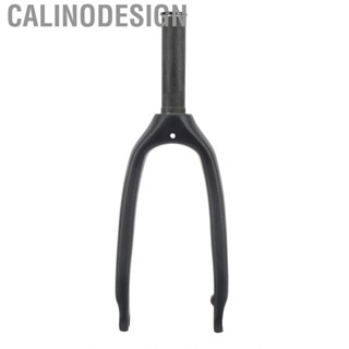 Calinodesign Bike Front  Carbon Fiber High Strength 16 Inch 3K Matte  Absorbing for Folding 28.6mm Straight Tube