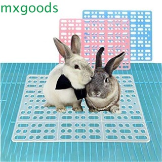 Mxgoods แผ่นพลาสติกรองขากระต่าย กันลื่น หลายรู สําหรับ Dutch Pig Chinchilla Guinea Pig