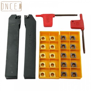 【ONCEMOREAGAIN】Turning Holder 2PCS Wrench CCMT09T304 CCMT09T308 Carbide Carbide Inserts