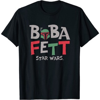 เสื้อยืดคอกลม แขนสั้น ผ้าฝ้าย 100% พิมพ์ลายภาพยนตร์ star wars The Mandalorian พลัสไซซ์ สําหรับผู้ชาย