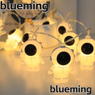 Blueming2 สายไฟ LED ลายนักบินอวกาศ จรวดอวกาศ สําหรับตกแต่งสวน คริสต์มาส