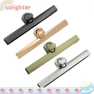 SOLIGHTER ตะขอล็อคกระเป๋า สไตล์วินเทจ DIY