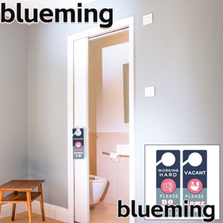 Blueming2 ป้ายสัญลักษณ์ PVC แบบสองด้าน สะดวก สําหรับทําความสะอาดประตู คาเฟ่ โรงแรม