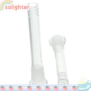 Solighter หลอดทดลองวิทยาศาสตร์ แบบแก้วใส 18 มม. 14 มม. 4 นิ้ว 2 ชิ้น