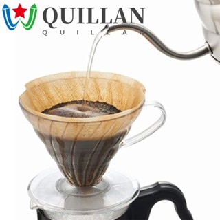 Quillan กรวยกรองกาแฟเรซิ่น ทรงกรวย สําหรับชงกาแฟ