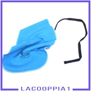 [Lacooppia1] ผ้าเช็ดทําความสะอาดเครื่องดนตรี สีฟ้า