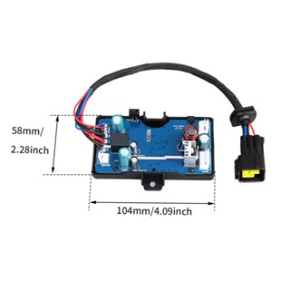 บอร์ดควบคุม 12V 24V 2KW 5KW ติดตั้งง่าย ทนทาน แบบเปลี่ยน สําหรับจอดรถยนต์