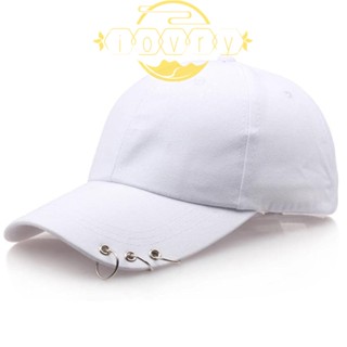 Ivory หมวกเบสบอล ผู้หญิง สุดเท่ กีฬากลางแจ้ง ปรับได้ หมวกฮิปฮอป โชว์ หมวกกันแดด