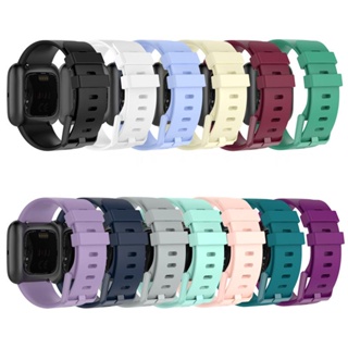 สายนาฬิกาข้อมือซิลิโคน สีสันสดใส แบบเปลี่ยน สําหรับ Fitbit Versa 1 Versa2 Versa Lite Fitbit Blaze