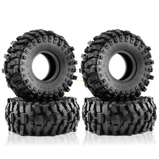 Youn ยางล้อรถไต่หินบังคับ ขนาด 118x45 มม. ทนทาน อุปกรณ์เสริม สําหรับ 1 10 SCX10