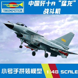 โมเดลเครื่องบินรบ ทรัมเปเตอร์ J-10 J-Strike 02841 1/48