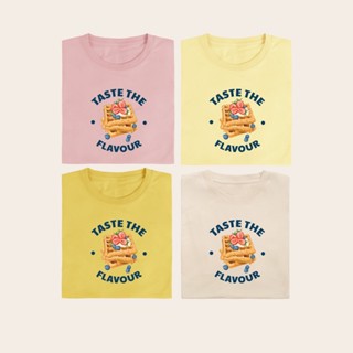 [S-5XL]Taste the flavour เสื้อยืด T-shirt Unisex Cotton 100%